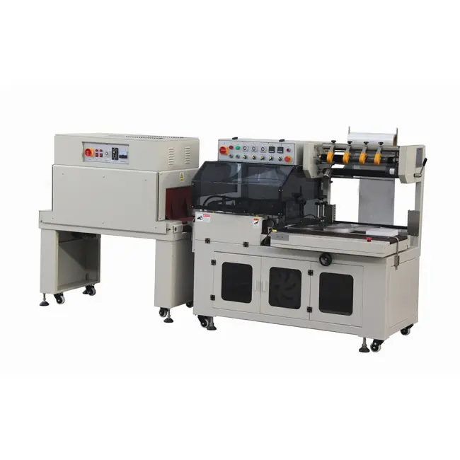 Macchina fardellatrice automatica con barra a L