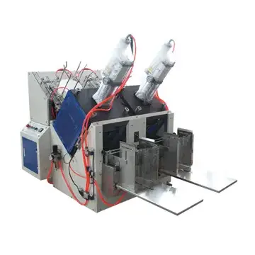 Macchina automatica per la produzione di piatti di carta a media velocità Macchina automatica per la produzione di piatti di carta a media velocità